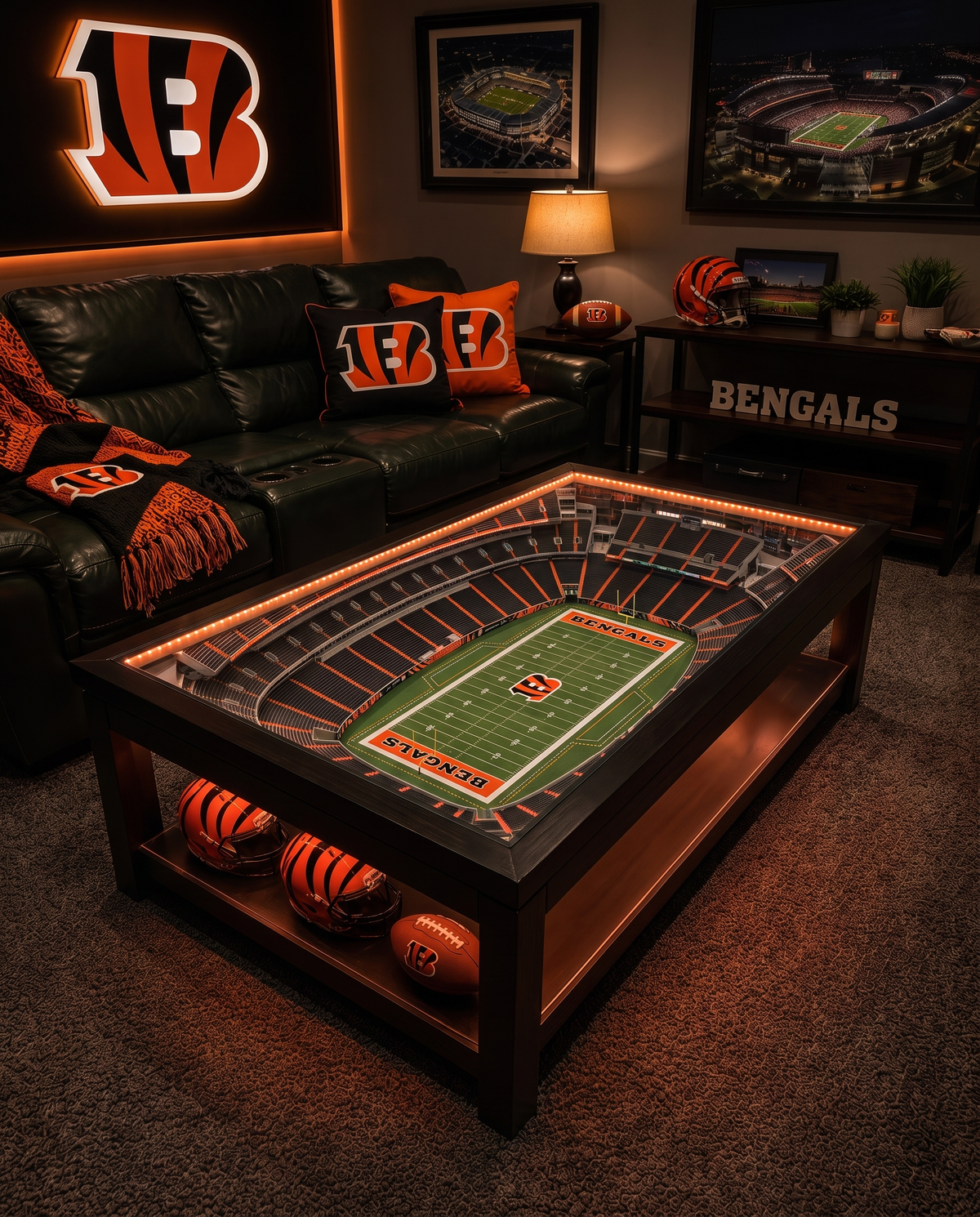 NFL Stadium Table — Cincinnati Bengals