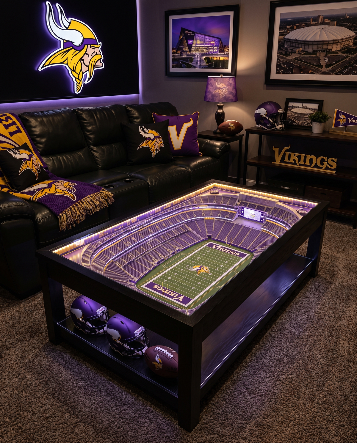 NFL Stadium Table — Minnesota Vikings