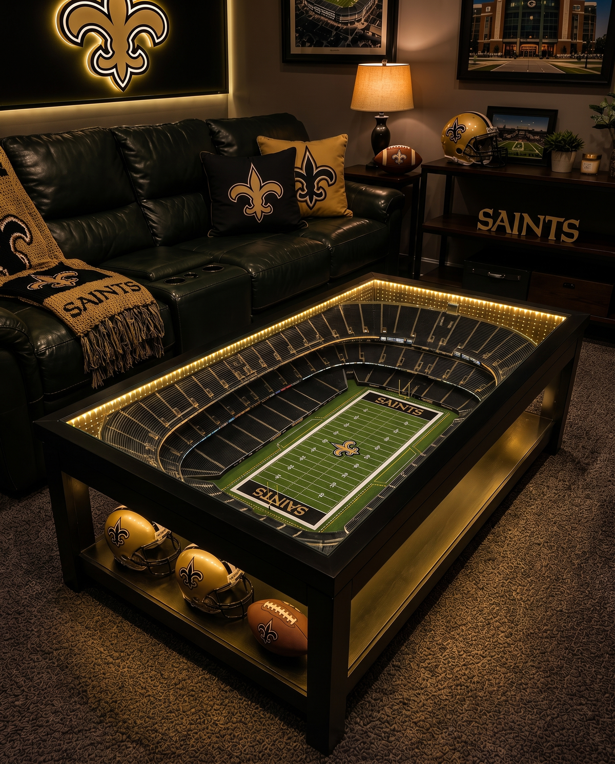 NFL Stadium Table — New Orleans Saints
