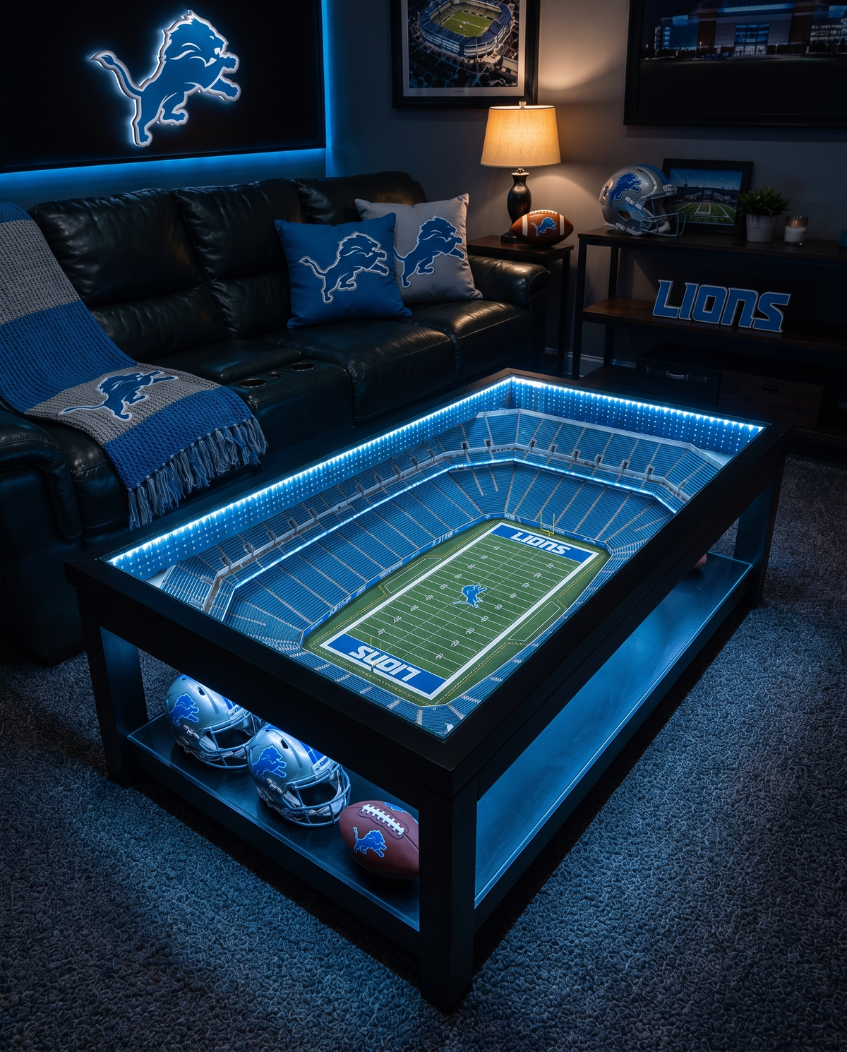 NFL Stadium Table — Detroit Lions