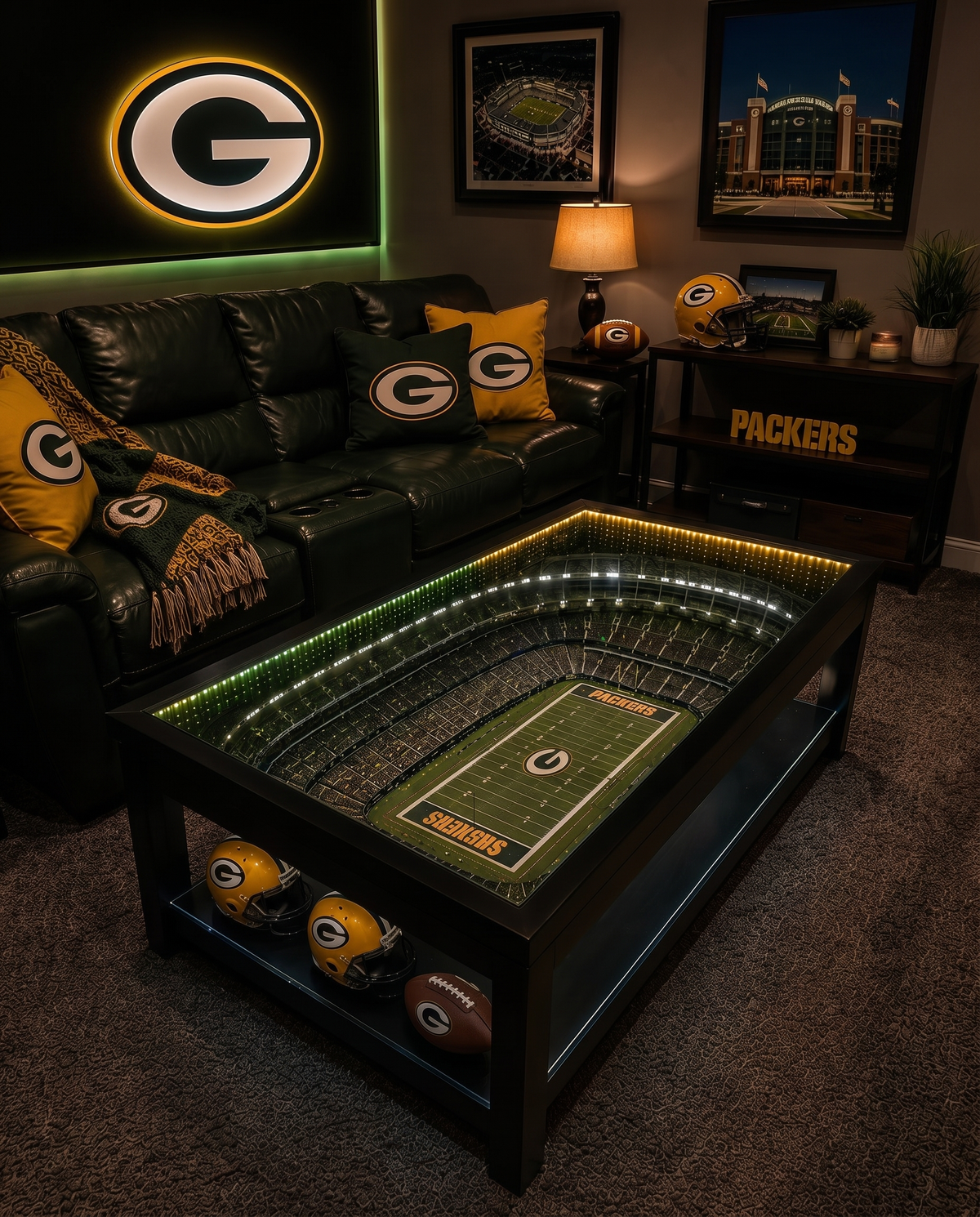 NFL Stadium Table — Green Bay Packers