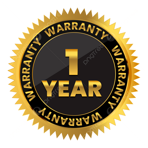 1-Year Warranty